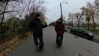 Беседа (или Подкаст) с интересным человеком Семён на Мsuper Pro HT. Моноколёсники Санкт-Петербурга.