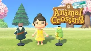 Making Disney Princess Dresses | Animal Crossing New Horizons Part 2