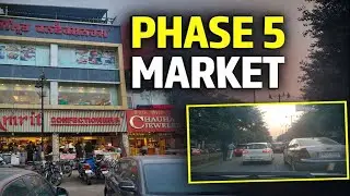Phase 5 Market Mohali Walk | Evening Crowd, Food, Shops & Real Vibes