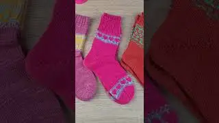 Moje pleten&eacute; ponožky v roce 2025 #knitting #handmade #socks #ponožky #knittingsocks #petaknit