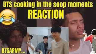 BTS CAN COOK👨🏽‍🍳  BTS cooking in the soop moments / REACTION