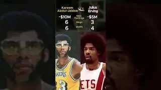 Kareem Abdul-Jabbar vs Julius Erving | NBA Legends🏀