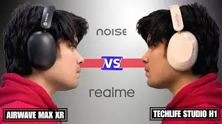 Noise Airwave Max XR And Realme Tech life studio H1 Comparison | Best Anc Headphone Under 5k