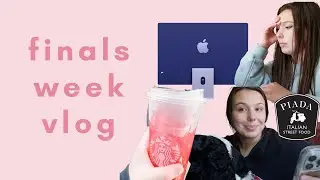 Finals Week in My Life Vlog | Studying, Exams, Student Leadership