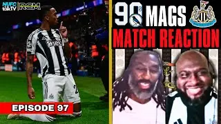 PSG vs Newcastle United Reaction! | 90's Mags Podcast Ep. 97