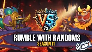 🔥 [Rumble with Randoms] - Anub'arak vs. Ragnaros - Season 11 - Warcraft Rumble 🔥
