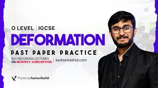 Практика прошлых работ по физике уровня O/IGCSE | Деформация (MCQ)