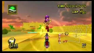 Mario Kart Wii CTGP Revolution: Shantae races in Desert Castle Raceway