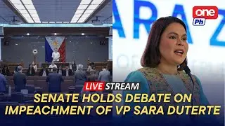LIVE | Senate holds debate on impeachment trial of VP Sara Duterte (August 6, 2025)