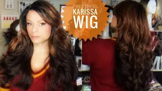 Freetress KARISSA Wig Review |  OP27  | Left Side Part | Multicultural