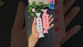 Бумажные конфеты своими руками 🍬 #сделайсам #ремесло #идеиподарков