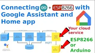 How to connect ESP8266 and Arduino with Google Assistant and Google Home App without IFTTT - Part 1
