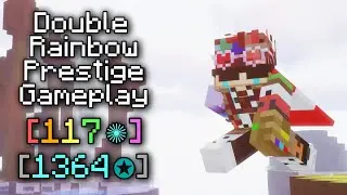 Геймплей Double Rainbow Prestige... | Hypixel Bedwars и Skywars