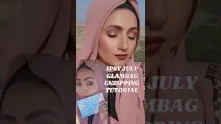IPSY JULY 2024 GLAMBAG UNBOXING & TUTORIAL #shorts #makeuptutorial #unboxing #ipsy