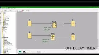 Timer Program Tutorial Siemens LOGO PLC