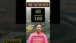 Concept-272 | Time Factor | Irrigation Engineering By Dushyant Sir #sasuti