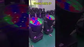 Beyond Lighting 1940B MINI IP Test #beyondlighting #movingheadlight #stagelighting #ip65stagelight