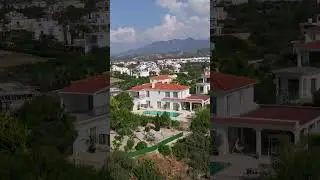 Nordzypern North Cyprus Stunning Coastal Views: Discover Red-Roofed  #shorts