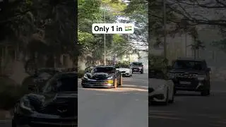 You would have never seen a Corvette C7 in India before #supercar