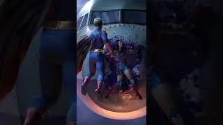 Homelander Kills Firecracker The Boys...💀 Mortal Kombat 1 #Homelander #gaming #shortsfeed #memes