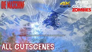 Black Ops Cold War Zombies Die Maschine: All Cutscenes (4K)
