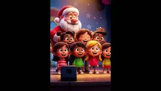 ВСТРЕЧАЙТЕ САНТАМЕНА 🎅🎸 | Рождество &mdash; это круто в стиле Pixar 4K (снято с помощью умных очков!)