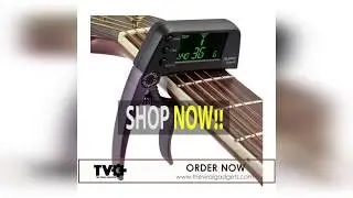 Guitar Capo & Built in Tuner