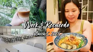 Davao Diary: Work at Three Yards + &Matcha & Recuerdo Vlog #LifewithRia | Diyosa Life #davaovlog