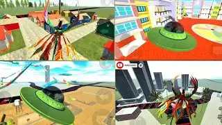 Alien UFO & Fire Bird Entry in City 😱 | Indian Bike Driving 3D New Gameplay2026