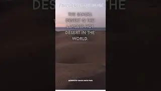 Desertfact#1