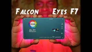 Falcon Eyes F7 Pocketlite RGB LED Video Light Review, Boling P1 twin