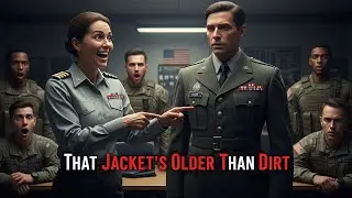That Jacket’s Older Than Dirt”—Captain Laughed Until She Revealed a Classified Uniform | Emotional..