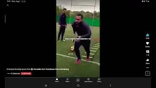 Cristiano Ronaldo quick feet (credits:Fc Motivate) #trending #viral #shorts #ronaldo #soccertraining
