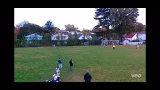 Juliana Hille Manorville Soccer Club Strikers 2022 season corner kick and goal