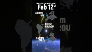 Join us for VA267 Road to Space launch show on February 12th at 16:00 UTC