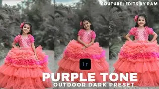 Lightroom preset Purple Tone | free download | premium lightroom preset | free dng | adobelightroom