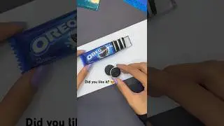 Rate this Oreo Miniature from 1 to 999 💙 #shorts #diy #handmade #art #creative #tutorial #artist