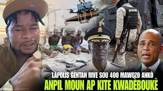 Lapolis ap mache sou Lanmò san Jou, Bwa mare, anpil bandi tonbe, Lapolis fikse lot komin, jwet bosal