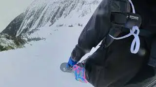 2024-01-20-Blackcomb-Snowboarding lower Ruby Bowl Glades