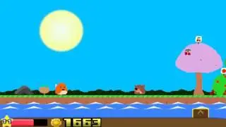 Early prototype of Plantera with placeholder graphics