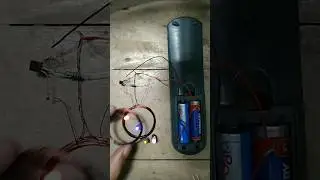Wireless Power Supply.  #circuit #experiment #diy #engineering #led
