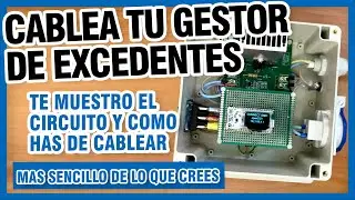 Cablea tu Gestor de Excedentes para paneles solares