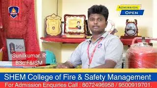 BSc Fire & Safety Course. Student Testimonial.