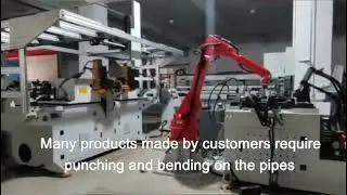 How to connect CNC double bending machines with punching machines？