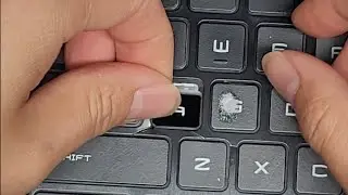 Разборка и замена клавиш клавиатуры MSI GS63VR STEALTH PRO 6RF 422US BB7670H16G1T0X 10MH