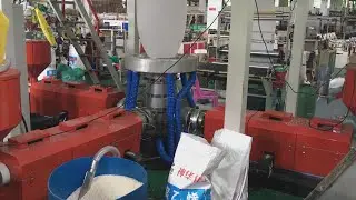 3 layers Co-extrusion blown film machine