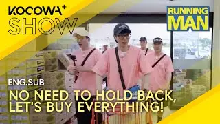 Chaotic Shopping: Running Man Members Go Wild At The Mart! 🛒😂 | Running Man EP721 | KOCOWA+
