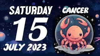 A NEW JOB OPPORTUNITY WILL OPEN UP 💼❤️ CANCER ♋❤ HOROSCOPE FOR TODAY JULY 15, 2023