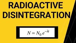 radioactive disintegration | law of radioactive decay | Rutherford and Soddy law