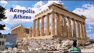 【4K】Acropolis Athens - Drone View